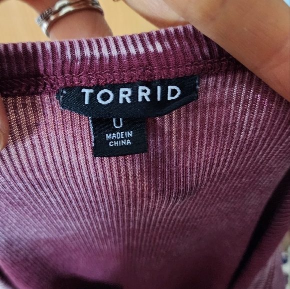 Torrid Ribbed Muscle Tank size 10 - Picture 2 of 4
